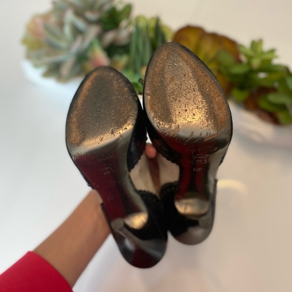 Marciano peep toe pumps - Picture 5 of 6